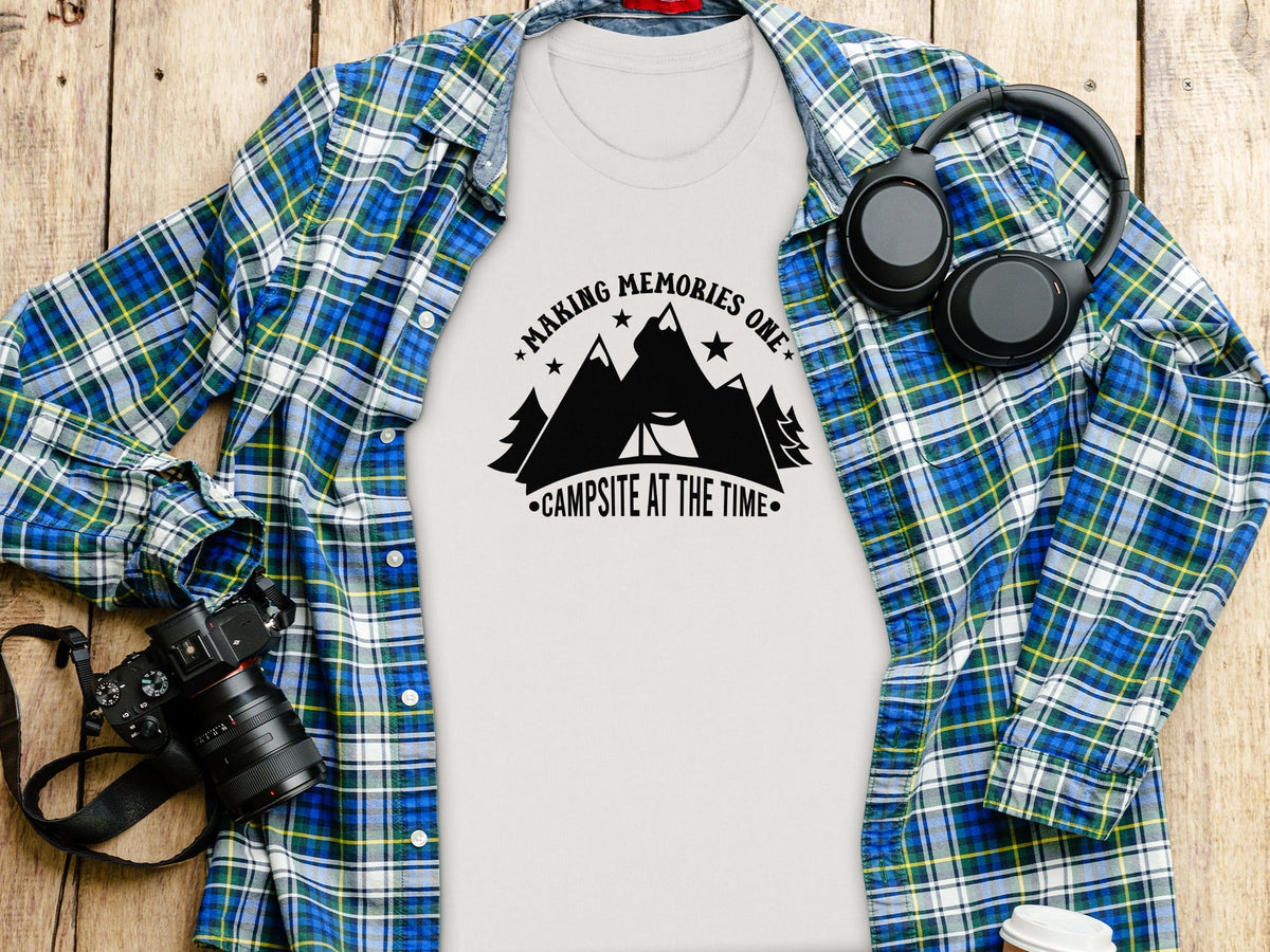 Making Memories One Campsite at the Time Graphic T-Shirt