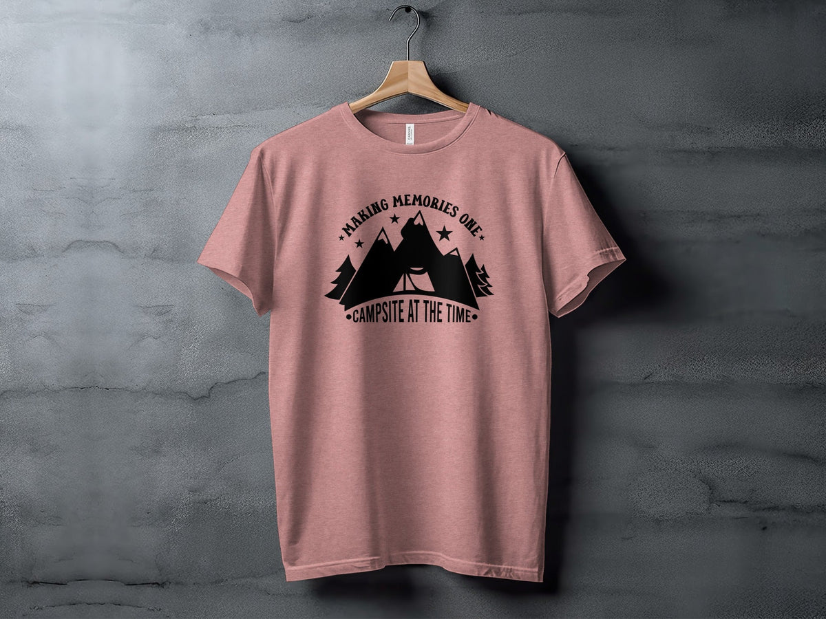 Making Memories One Campsite at the Time Graphic T-Shirt