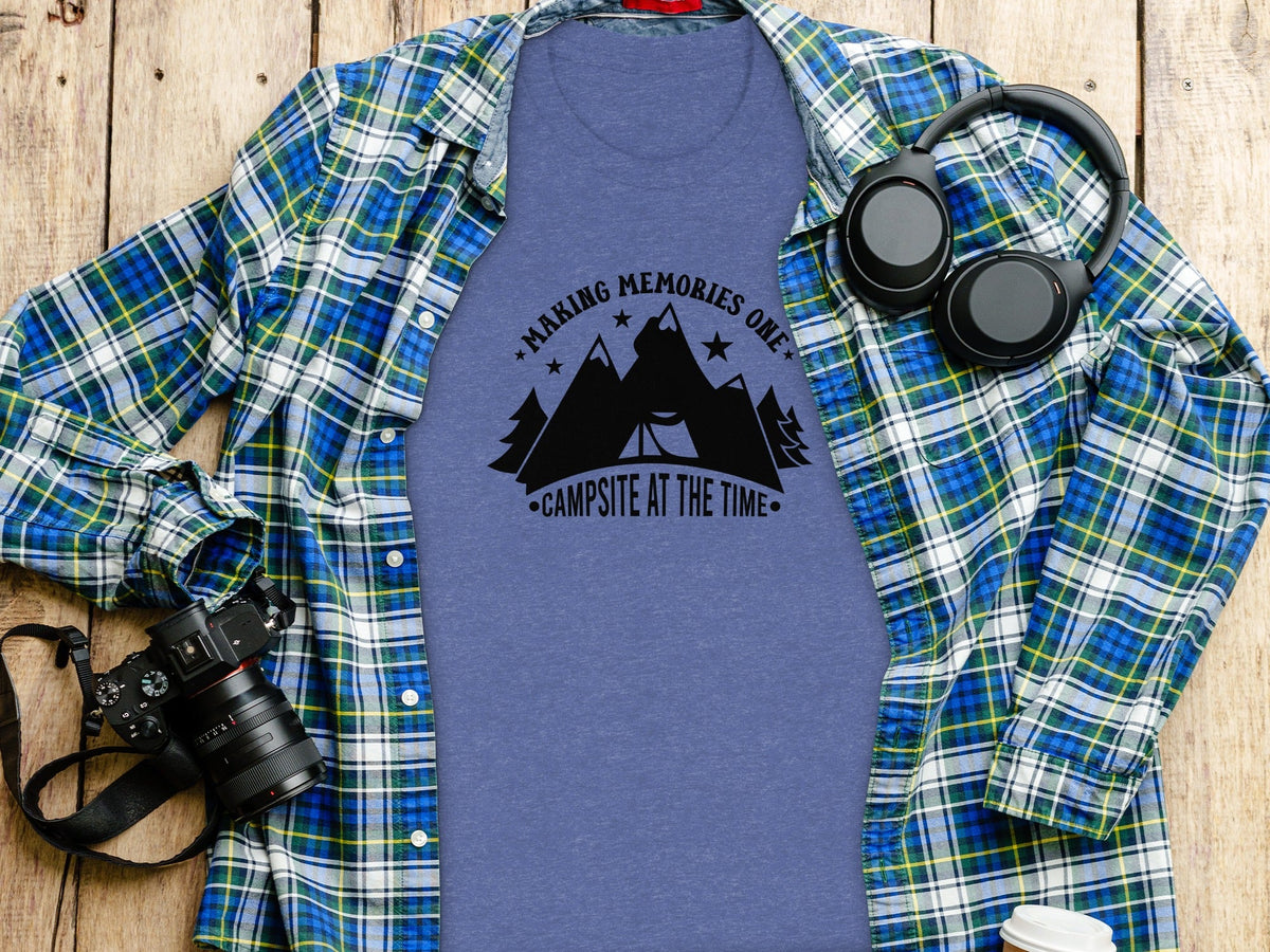 Making Memories One Campsite at the Time Graphic T-Shirt