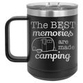 Camping 15 oz Mug | Black
