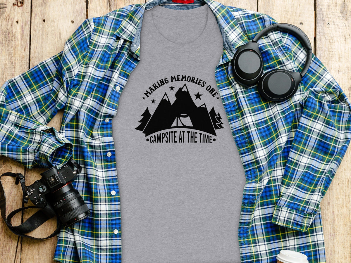 Making Memories One Campsite at the Time Graphic T-Shirt