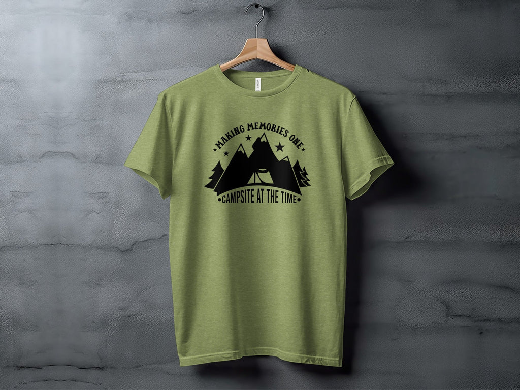 Making Memories One Campsite at the Time Graphic T-Shirt