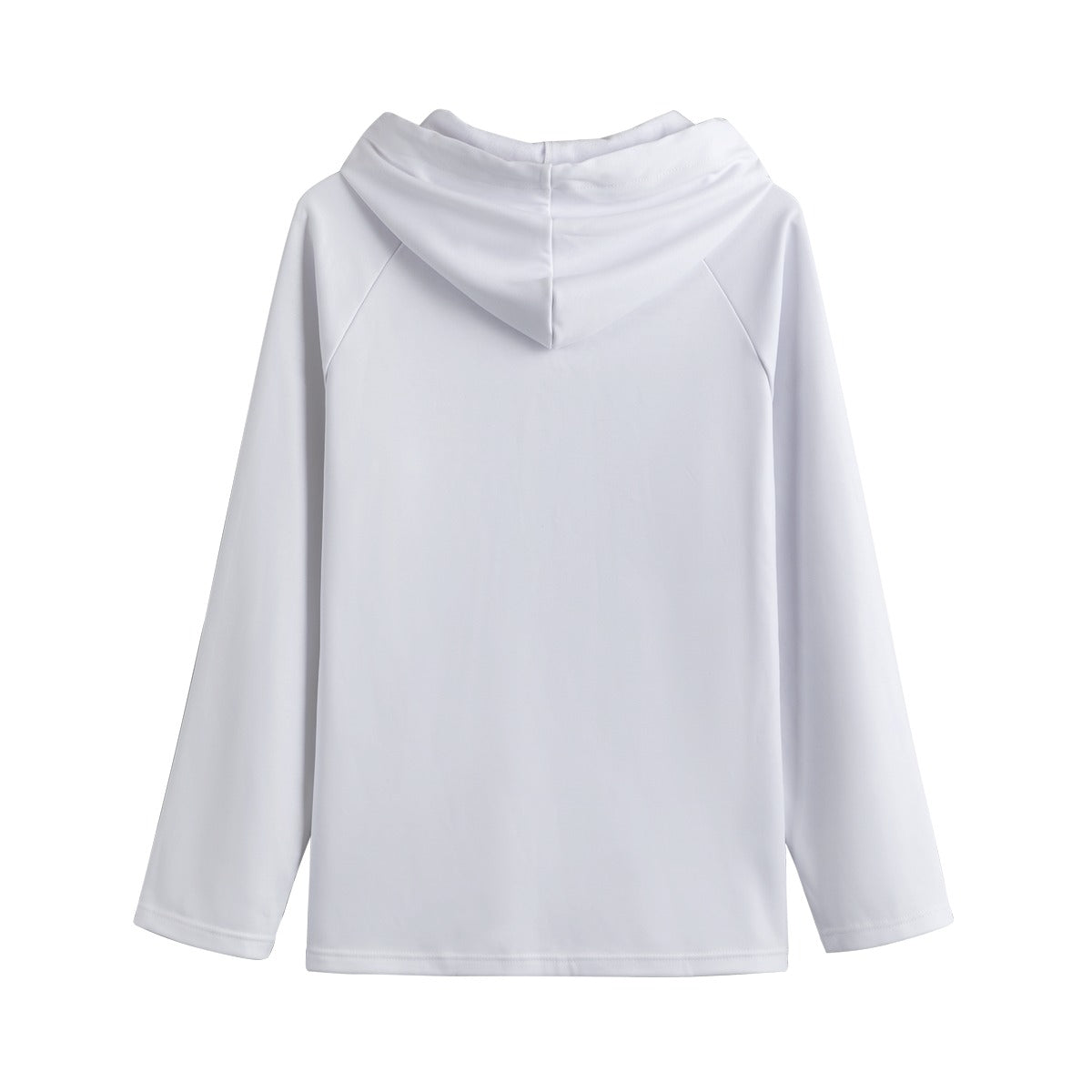 All-Over Print Women's Lapel Hoodie with Pocket