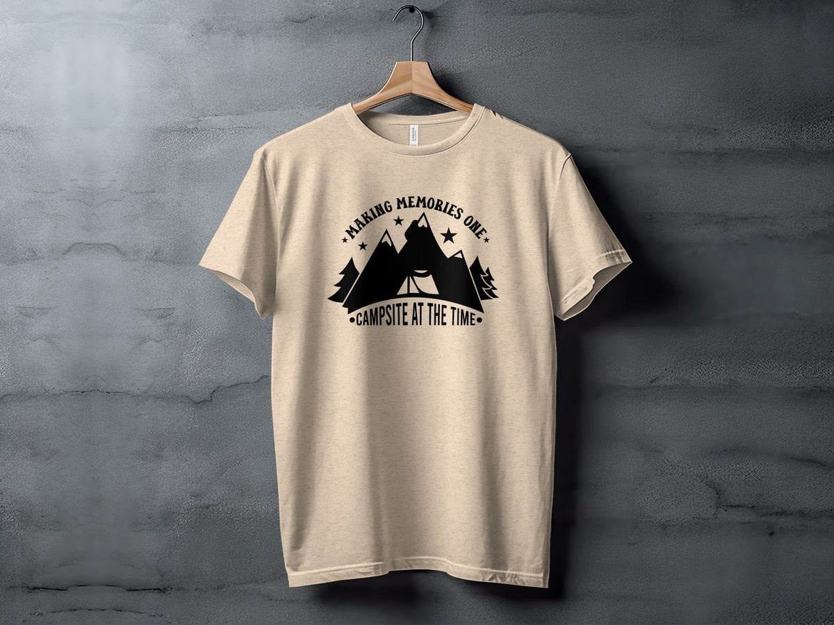 Making Memories One Campsite at the Time Graphic T-Shirt