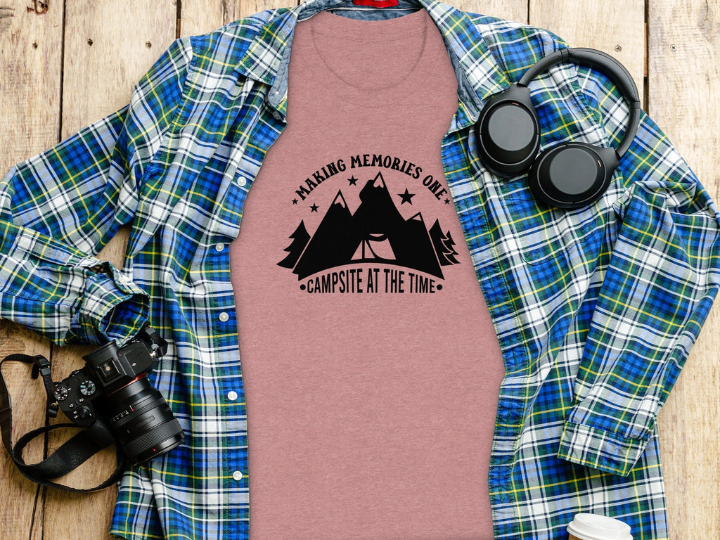 Making Memories One Campsite at the Time Graphic T-Shirt