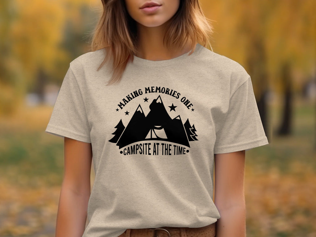 Making Memories One Campsite at the Time Graphic T-Shirt