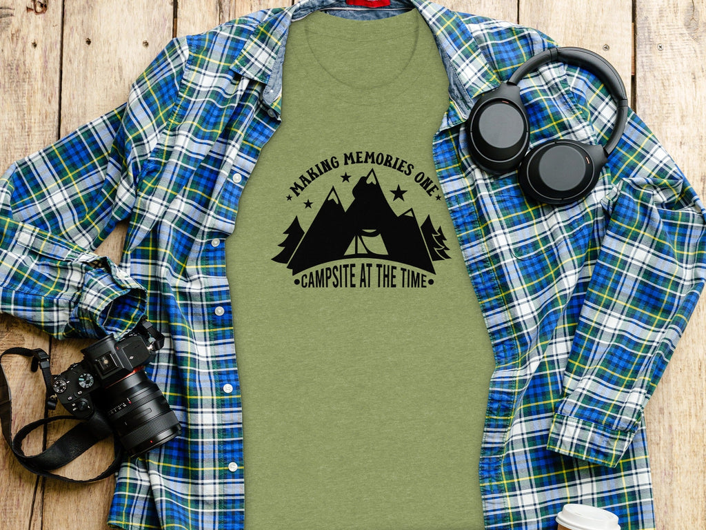 Making Memories One Campsite at the Time Graphic T-Shirt