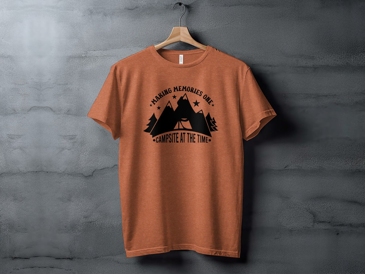 Making Memories One Campsite at the Time Graphic T-Shirt