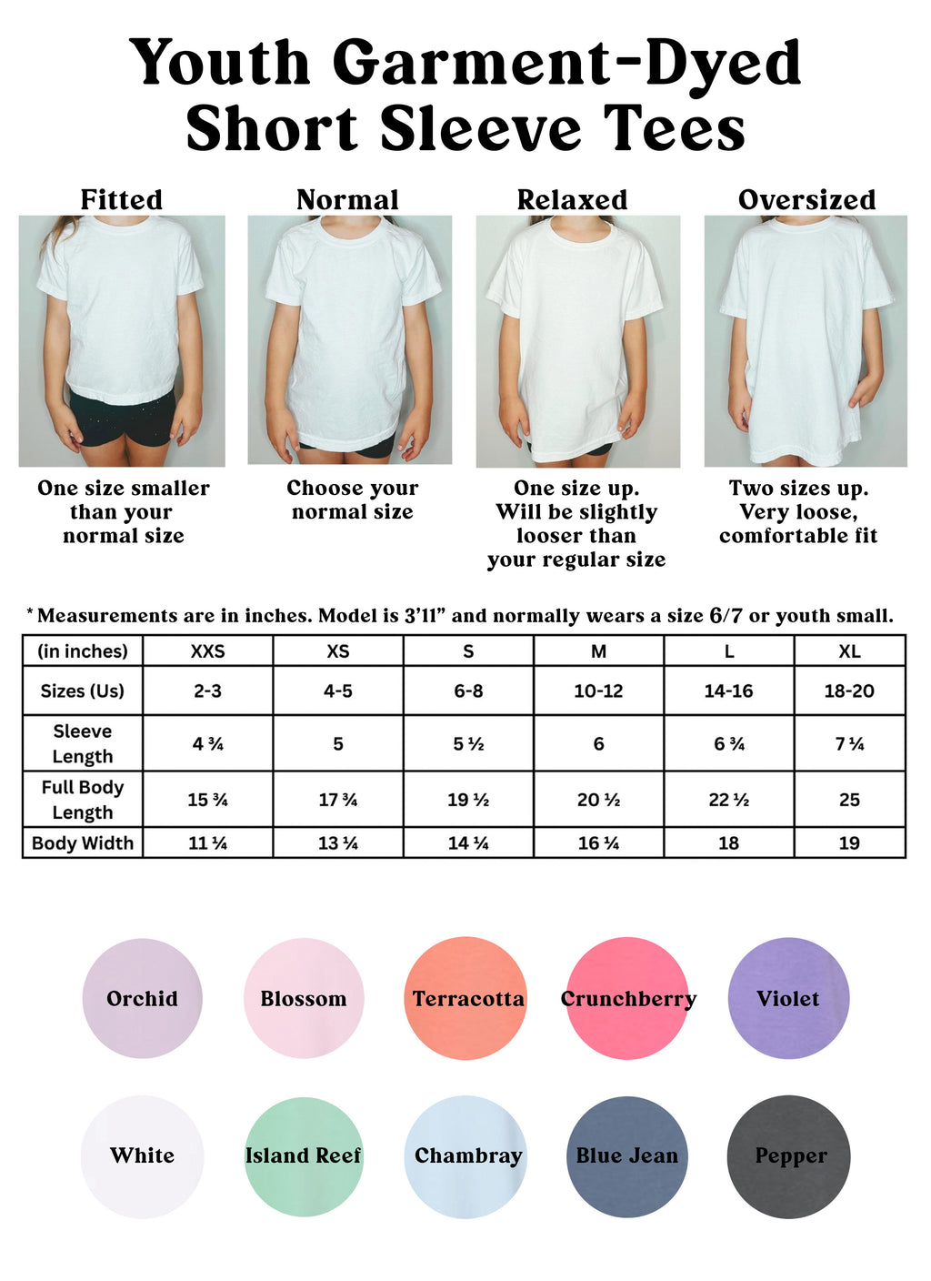 Camping Mode Kids Garment-Dyed T-Shirt – Nature Hiking Youth Outdoor Adventure Tee