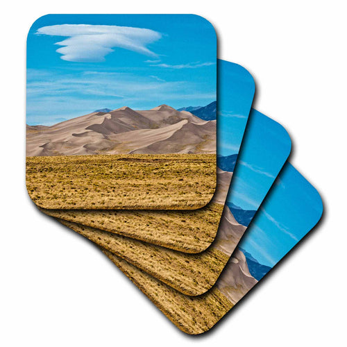 3dRose Danita Delimont - Colorado - USA, Colorado, Alamosa, Great Sand Dunes National Park and Preserve - Coasters