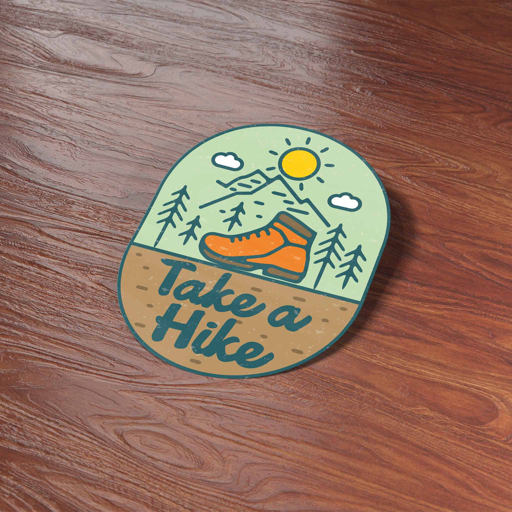 Take a Hike Sticker - Cute Outdoors Decal