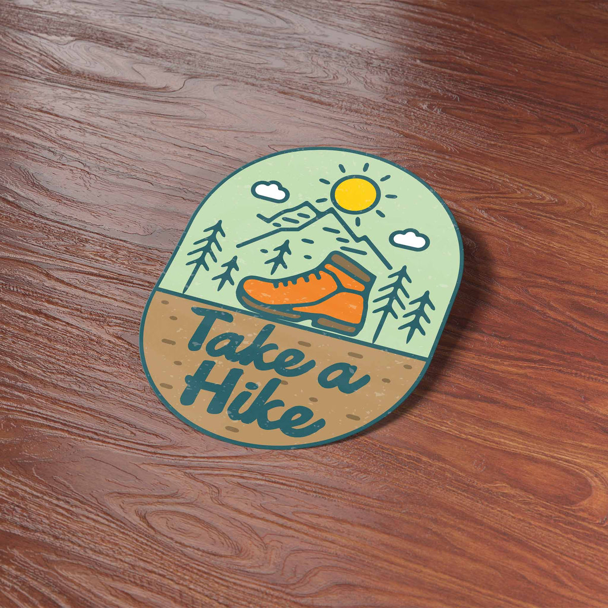 Take a Hike Sticker - Cute Outdoors Decal