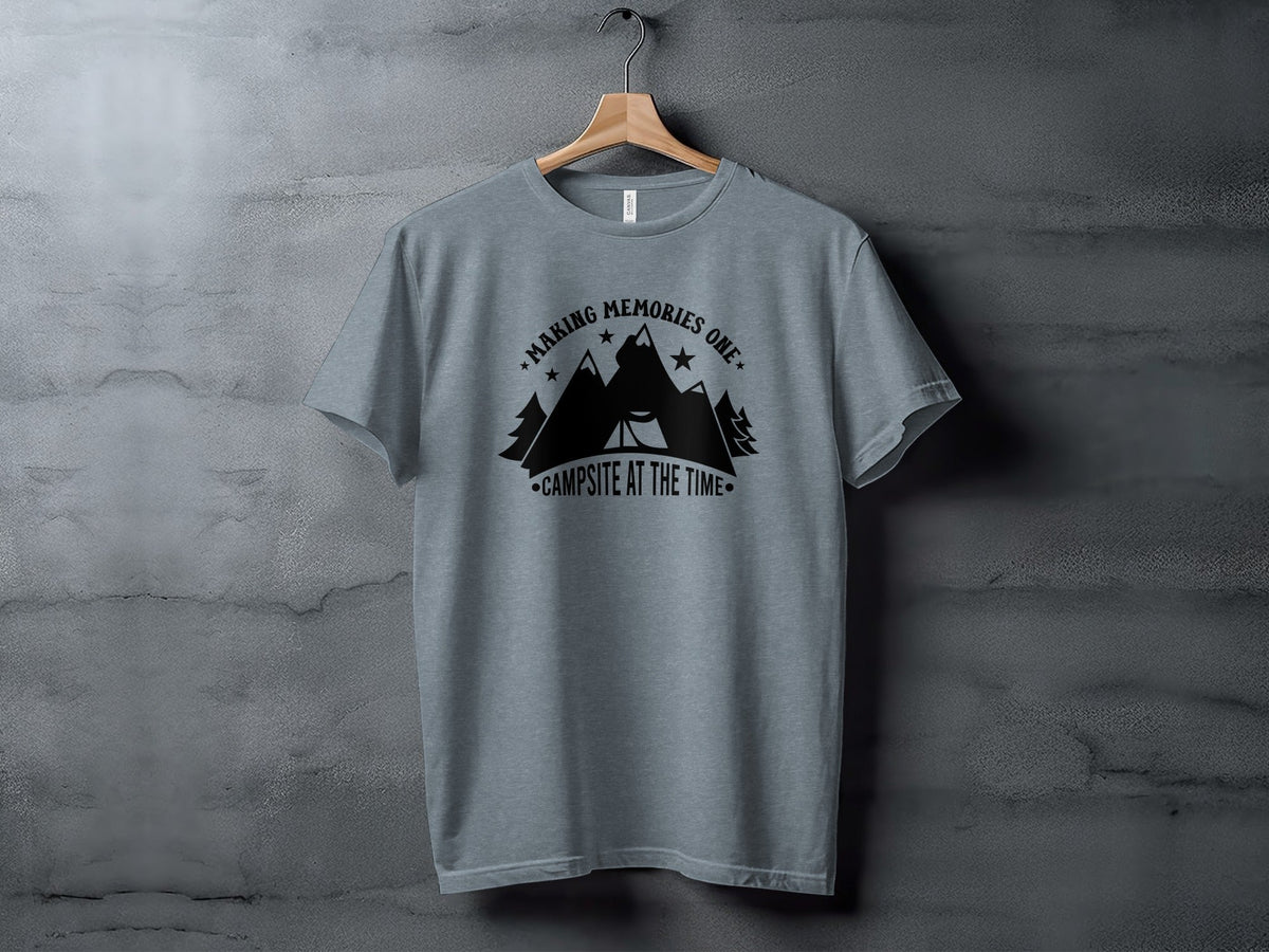 Making Memories One Campsite at the Time Graphic T-Shirt
