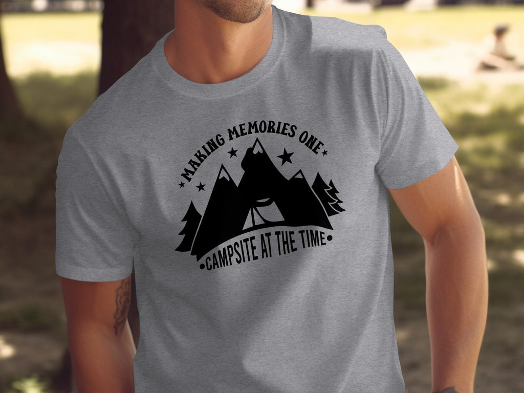 Making Memories One Campsite at the Time Graphic T-Shirt