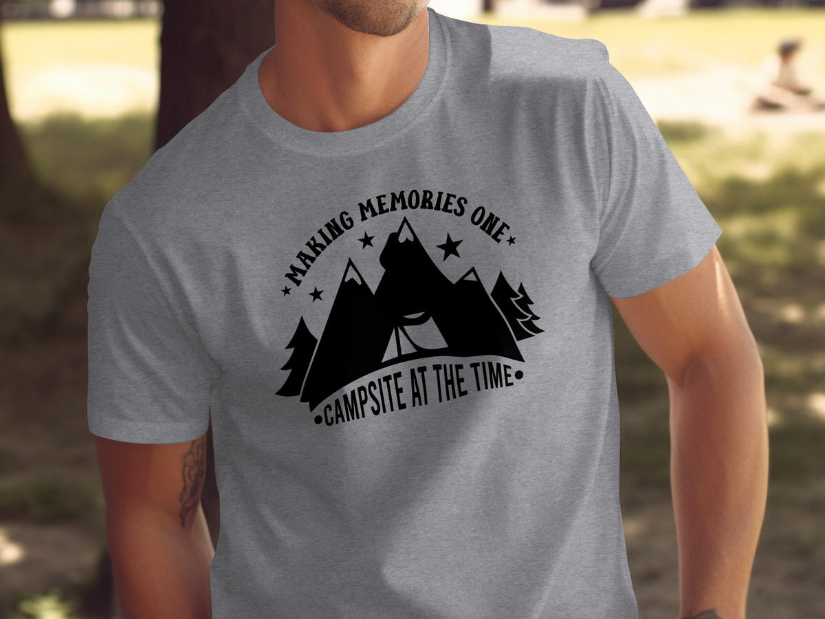 Making Memories One Campsite at the Time Graphic T-Shirt