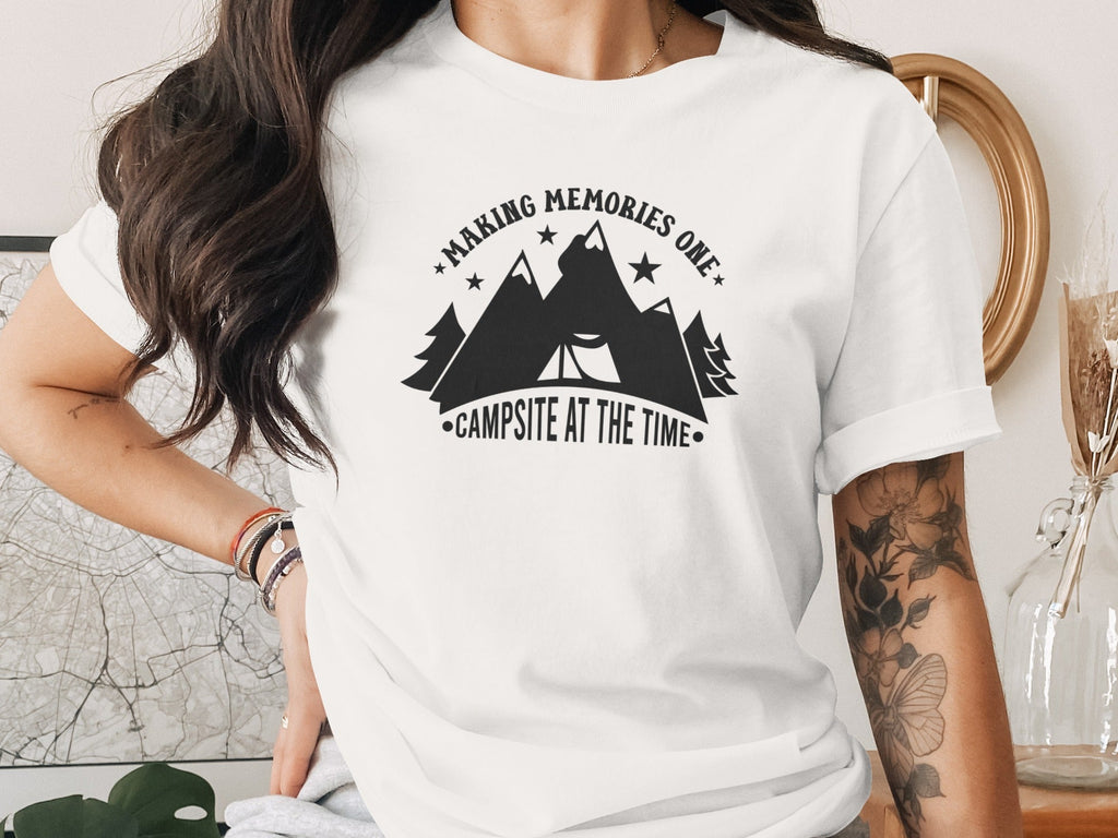 Making Memories One Campsite at the Time Graphic T-Shirt