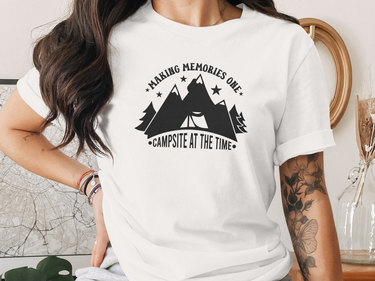 Making Memories One Campsite at the Time Graphic T-Shirt