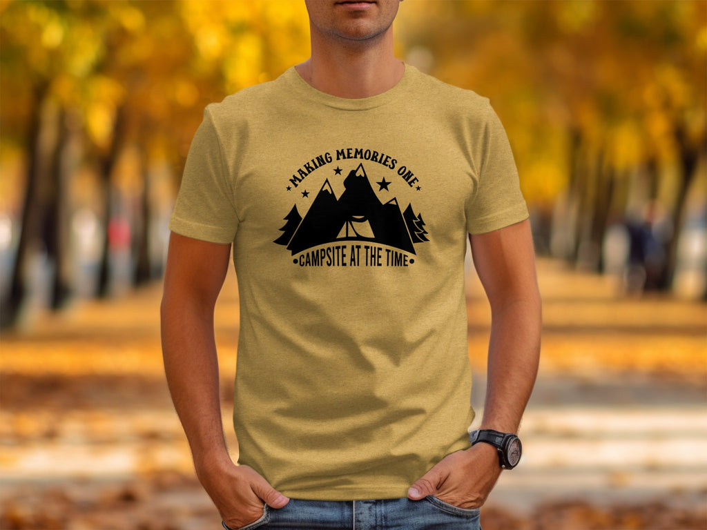 Making Memories One Campsite at the Time Graphic T-Shirt