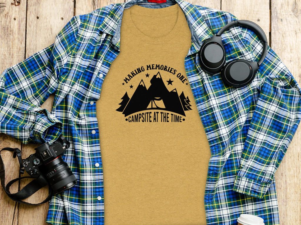 Making Memories One Campsite at the Time Graphic T-Shirt