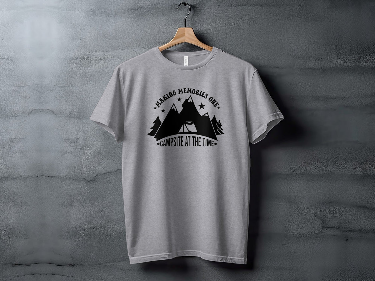Making Memories One Campsite at the Time Graphic T-Shirt
