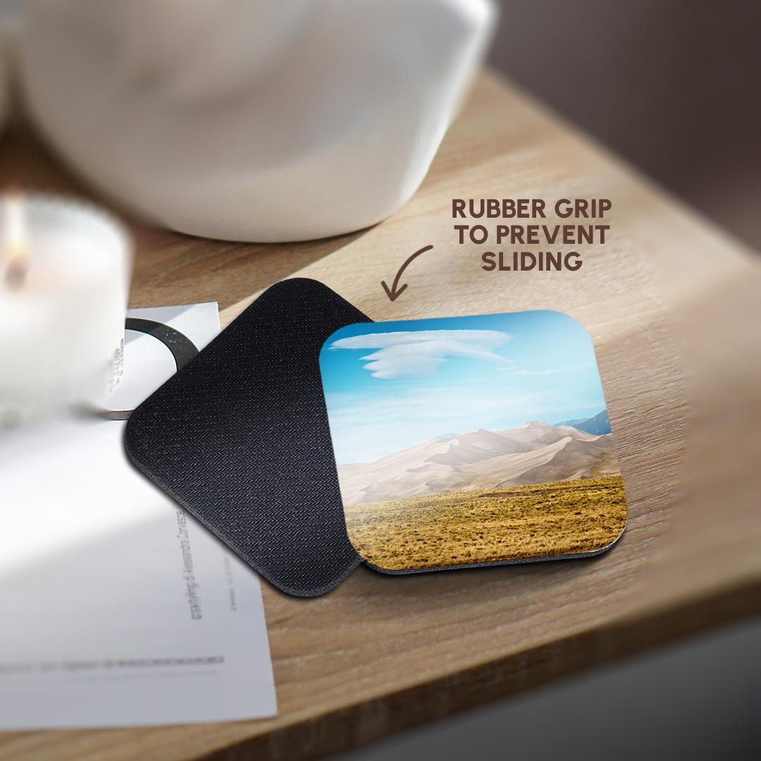 3dRose Danita Delimont - Colorado - USA, Colorado, Alamosa, Great Sand Dunes National Park and Preserve - Coasters