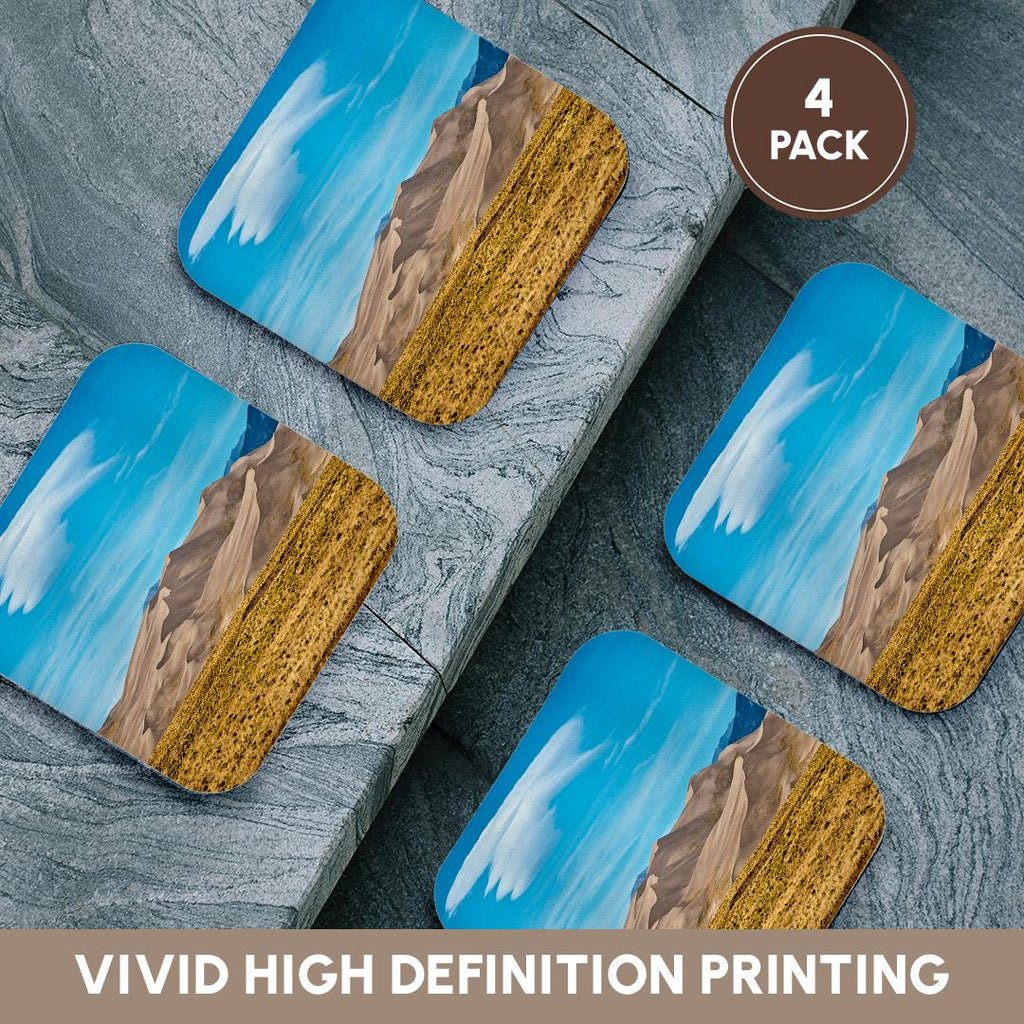 3dRose Danita Delimont - Colorado - USA, Colorado, Alamosa, Great Sand Dunes National Park and Preserve - Coasters